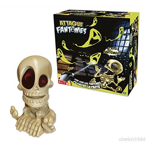 ATTACK FANTOMES, Giochi Presziosi, 8915 spökskyttar, elektronisk, talar på franska, leksaker för barn från 5 år 3700320089156