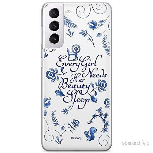 ERT GROUP mobiltelefonfodral för Samsung S21 originalt och officiellt licensierat Disney mönster Aurora 002 optimalt anpassad till formen på mobiltelefonen, fodral tillverkad av TPU plast 5903932375435