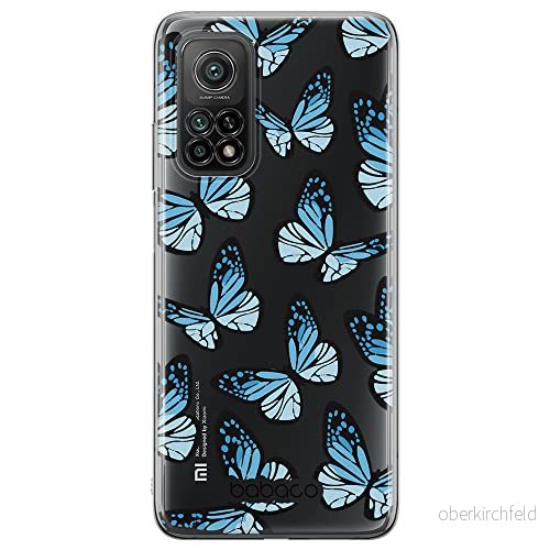 ERT GROUP mobiltelefonfodral för Xiaomi MI 10 LITE originalt och officiellt licensierat Babaco mönster Butterflies 002 optimalt anpassad till formen på mobiltelefonen, gedeeltelijk transparant 5904805706998