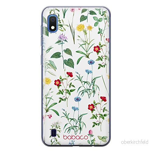 ERT GROUP mobiltelefonfodral för Samsung A10 originalt och officiellt licensierat Babaco mönster Flowers 042 optimalt anpassad till formen på mobiltelefonen, fodral tillverkad av TPU plast 5905131314321