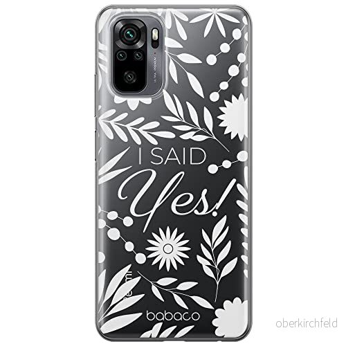 ERT GROUP mobiltelefonfodral för Xiaomi REDMI NOTE 10/ 10S originalt och officiellt licensierat Babaco mönster I said Yes! 002 optimalt anpassad till formen på mobiltelefonen, gedeeltelijk transparant 5904805773921