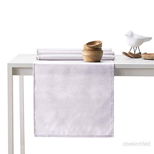 AmeliaHome Bordslöpare 40 x 120 cm lotuseffekt vattenavvisande ormhudmönster lila vesta 4251758687302 AmeliaHome Bordslöpare 40 x 120 cm lotuseffekt vattenavvisande ormhudmönster lila vesta 4251758687302