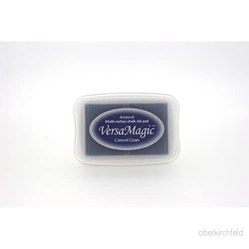 Tsukineko Versamagisk svart finish bläckdyna Mango Madness Concord Grape 712353320147