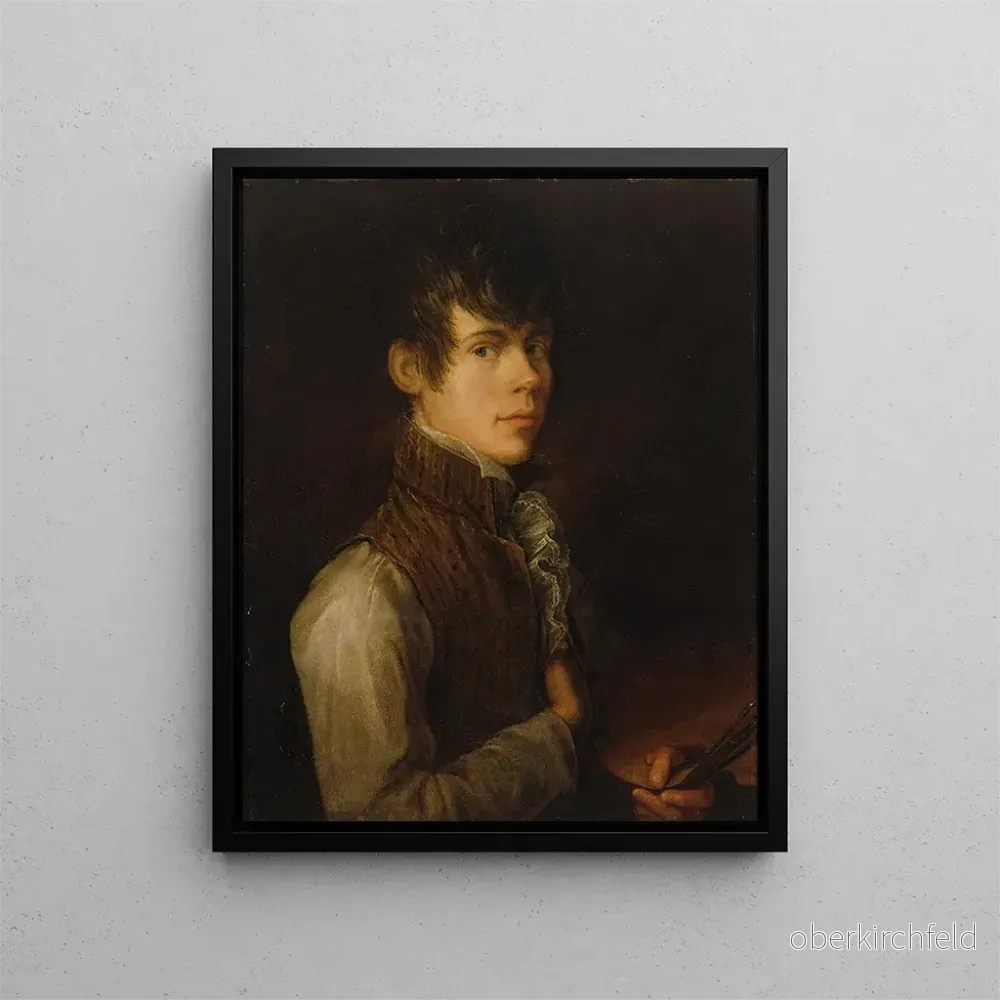 Målning Självporträtt 1805 – Alexander Laurus | Konsttryck Målning Självporträtt 1805 – Alexander Laurus | Konsttryck