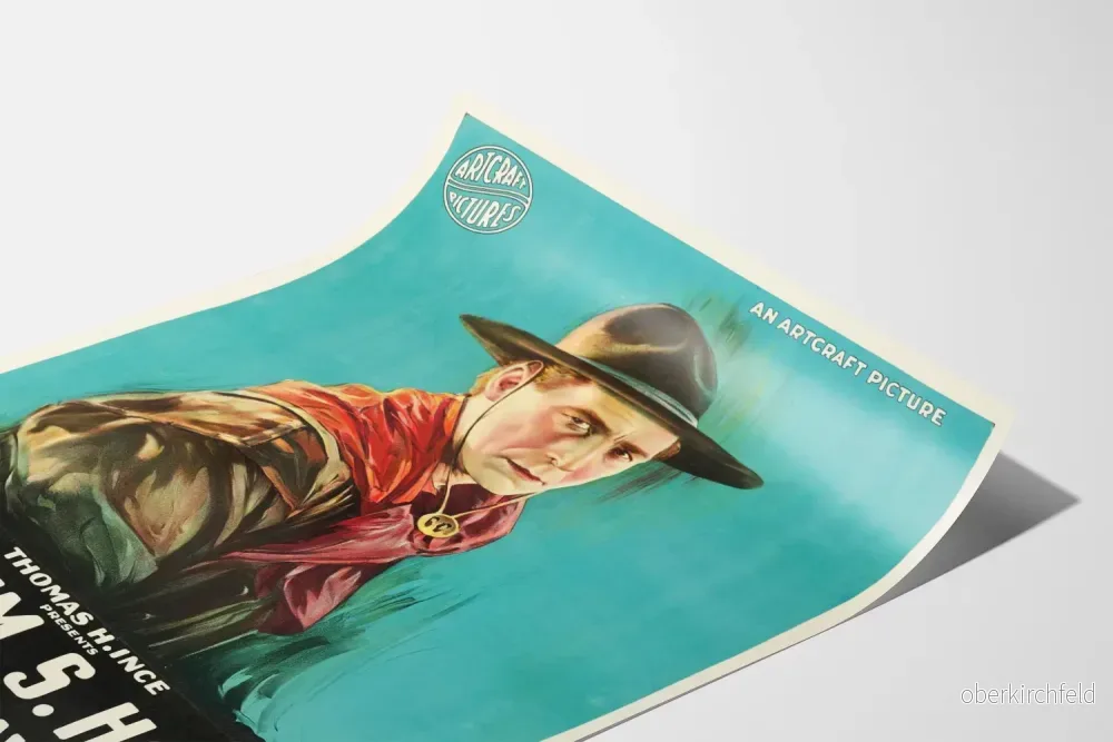 Vintage västernposter Riddle Gawne med William S. Hart - Bild 3