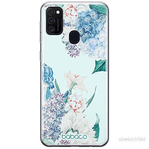ERT GROUP mobiltelefonfodral för Samsung M21 / M30S originalt och officiellt licensierat Babaco mönster Flowers 027 optimalt anpassad till formen på mobiltelefonen, fodral tillverkad av TPU plast 5905131267375