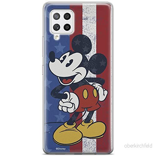ERT GROUP mobiltelefonfodral för Samsung A42 5G originalt och officiellt licensierat Disney mönster Mickey 021 optimalt anpassad till formen på mobiltelefonen, fodral tillverkad av TPU plast 5903040252215