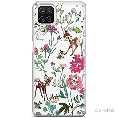 ERT GROUP mobiltelefonfodral för Samsung A12 / M12 originalt och officiellt licensierat Disney mönster Bambi & Friends 001 anpassad till formen på mobiltelefonen, fodral tillverkad av TPU plast 5903040090381