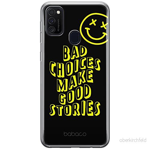 ERT GROUP mobiltelefonfodral för Samsung M21 originalt och officiellt licensierat Babaco mönster Bad choices 002 optimalt anpassad till formen på mobiltelefonen, fodral tillverkad av TPU plast 5903932917437