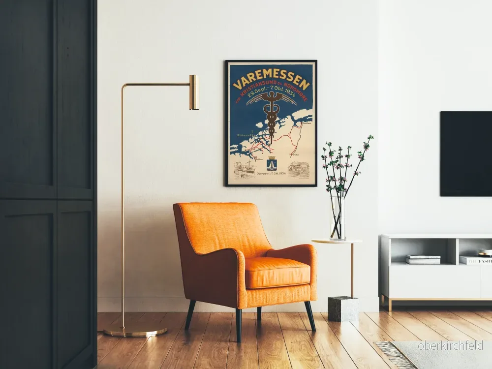 Vintageposter Varemesse Kristiansund 1934 - Bild 2