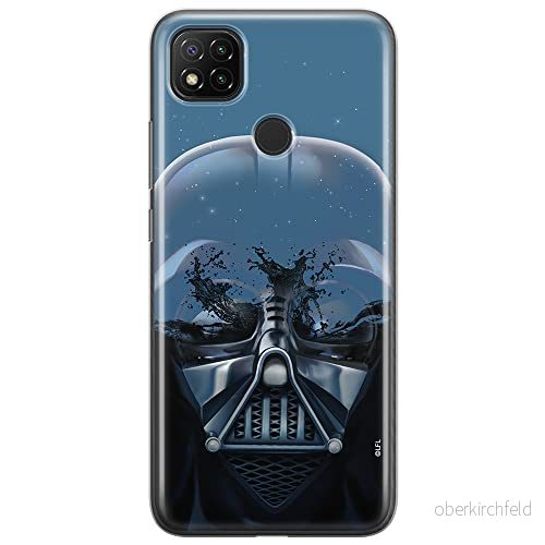 ERT GROUP mobiltelefonfodral för Xiaomi REDMI 9C originalt och officiellt licensierat Star Wars mönster Darth Vader 026 optimalt anpassad till formen på mobiltelefonen, fodral tillverkad av TPU plast 5903040284612