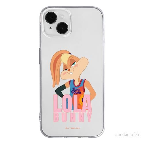 ERT GROUP mobiltelefonfodral för Iphone 14 originalt och officiellt licensierat Looney Tunes mönster Space Jam 021 optimalt anpassad till formen på mobiltelefonen, gedeeltelijk transparant 5905511055813