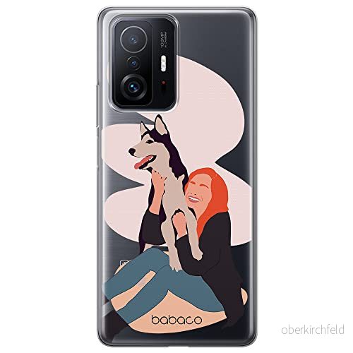 ERT GROUP mobiltelefonfodral för Xiaomi 11T 5G / PRO originalt och officiellt licensierat Babaco mönster Dogs 004 optimalt anpassad till formen på mobiltelefonen, gedeeltelijk transparant 5905131040329