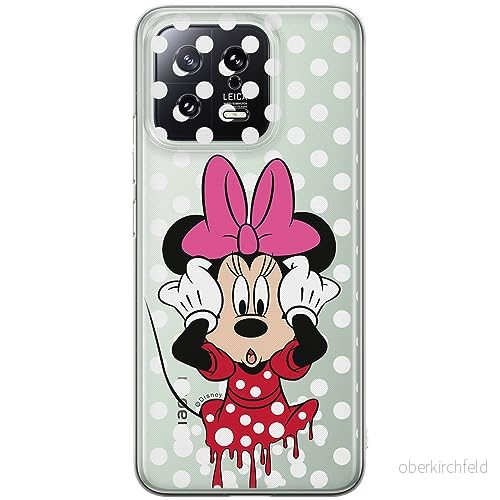 ERT GROUP mobiltelefonfodral för Xiaomi 13 originalt och officiellt licensierat Disney mönster Minnie 016 optimalt anpassad till formen på mobiltelefonen, gedeeltelijk transparant 5905511896928