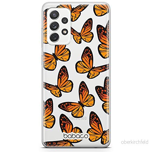 ERT GROUP mobiltelefonfodral för Samsung A53 5G originalt och officiellt licensierat Babaco mönster Butterflies 002 optimalt anpassad till formen på mobiltelefonen, gedeeltelijk transparant 5904805715280