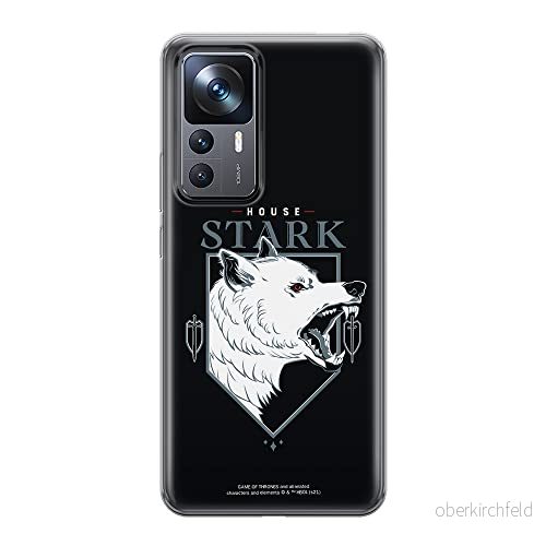 ERT GROUP mobiltelefonfodral för Xiaomi 12T/12T pro/K50 Ultra originalt och officiellt licensierat Game of Thrones mönster 007 anpassad till formen på mobiltelefonen, fodral tillverkad av TPU plast 5905511580681