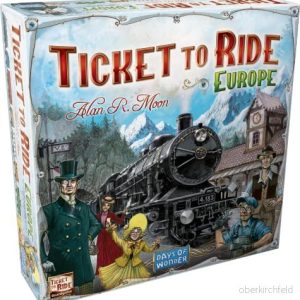 Ticket to Ride Europe utmanande brädspel resa i Europa holländsktalande för hela familjen [NL] 824968717523