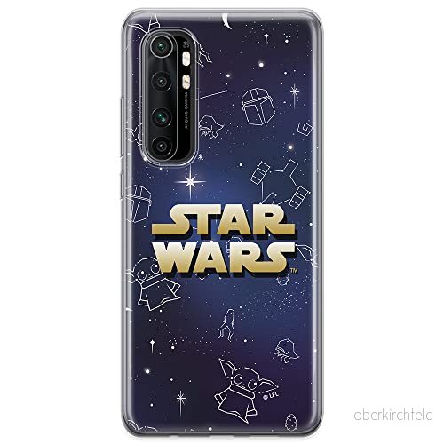 ERT GROUP mobiltelefonfodral för Xiaomi MI NOTE 10 Lite originalt och officiellt licensierat Star Wars mönster Baby Yoda 022 anpassad till formen på mobiltelefonen, fodral tillverkad av TPU plast 5904805073953