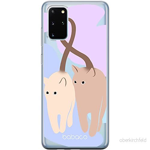 ERT GROUP mobiltelefonfodral för Samsung S20 PLUS / S11 originalt och officiellt licensierat Babaco mönster Cats 013 optimalt anpassad till formen på mobiltelefonen, gedeeltelijk transparant 5905131087522