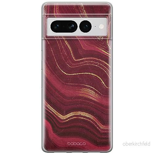 ERT GROUP mobiltelefonfodral för Google PIXEL 7 PRO originalt och officiellt licensierat Babaco mönster Marble 011 optimalt anpassad till formen på mobiltelefonen, fodral tillverkad av TPU plast 5905795166168