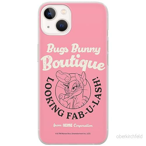 ERT GROUP mobiltelefonfodral för Iphone 13 originalt och officiellt licensierat Looney Tunes mönster Lola 011 optimalt anpassad till formen på mobiltelefonen, fodral tillverkad av TPU plast 5905795074746