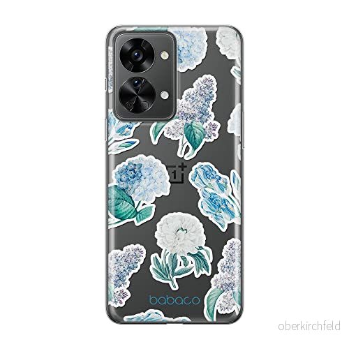 ERT GROUP mobiltelefonfodral för Oneplus NORD 2T 5G originalt och officiellt licensierat Babaco mönster Flowers 029 optimalt anpassad till formen på mobiltelefonen, gedeeltelijk transparant 5905511275693