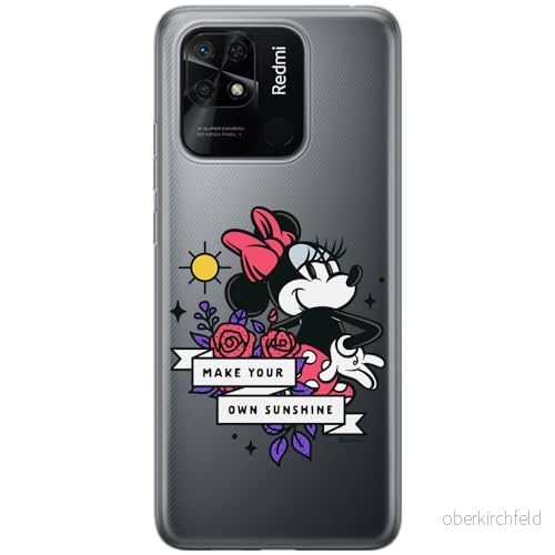 ERT GROUP mobiltelefonfodral för Xiaomi REDMI 10C originalt och officiellt licensierat Disney mönster Minnie 073 optimalt anpassad till formen på mobiltelefonen, gedeeltelijk transparant 5905795025137