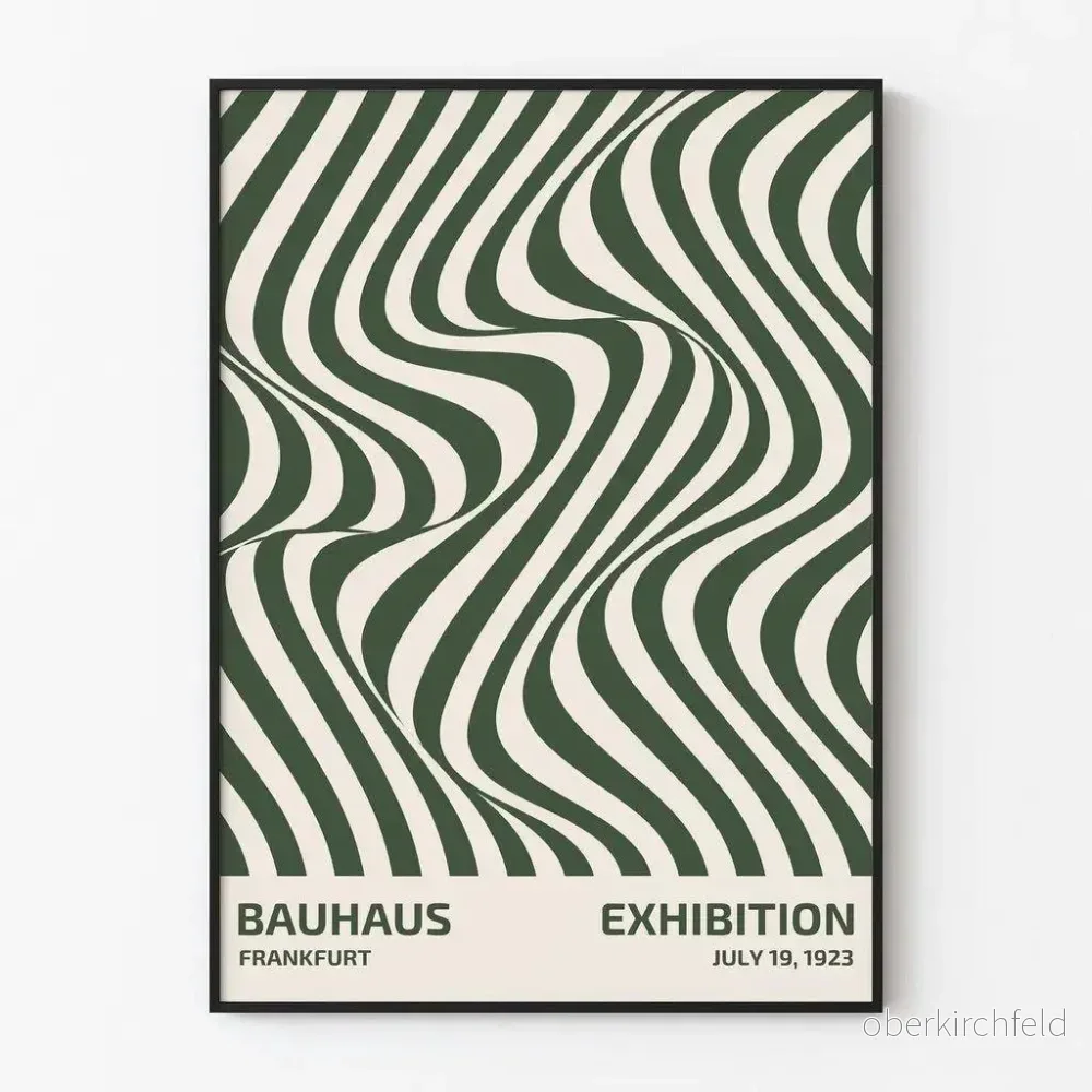 Poster Bauhaus | Bauhausvågor