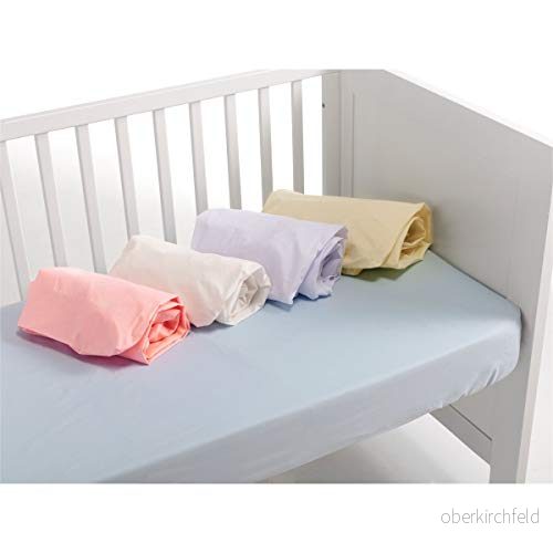 Bajera poplin spjälsäng beige 8436552973899