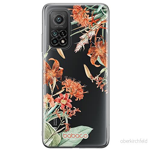 ERT GROUP mobiltelefonfodral för Xiaomi Redmi Note 11T 5G/11S 5G/POCO M4 Pro 5G originalt och officiellt licensierat Babaco mönster Flowers 057, gedeeltelijk transparant 5905131365095