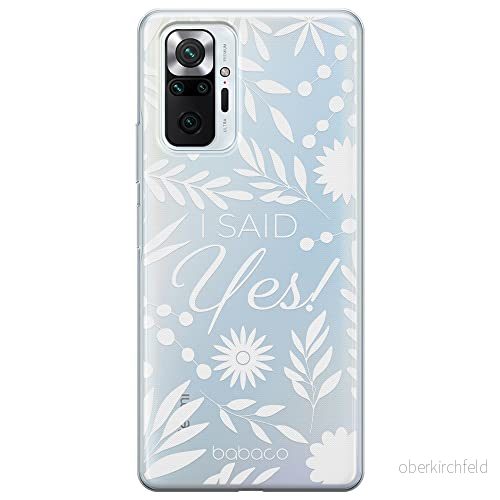 ERT GROUP mobiltelefonfodral för Xiaomi REDMI NOTE 10 PRO originalt och officiellt licensierat Babaco mönster I said Yes! 002 optimalt anpassad till formen på mobiltelefonen, gedeeltelijk transparant 5904805773969