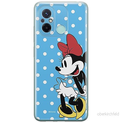 ERT GROUP mobiltelefonfodral för Xiaomi REDMI 12C/ 11A originalt och officiellt licensierat Disney mönster Minnie 034 anpassad till formen på mobiltelefonen, fodral tillverkad av TPU plast 5905511853914