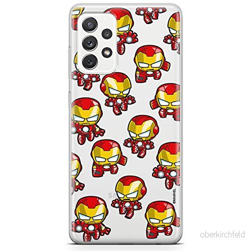 ERT GROUP mobiltelefonfodral för Samsung A33 5G originalt och officiellt licensierat Marvel mönster Iron Man 031 optimalt anpassad till formen på mobiltelefonen, gedeeltelijk transparant 5904805350481