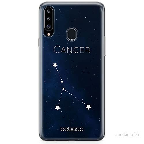 ERT GROUP mobiltelefonfodral för Samsung A20S originalt och officiellt licensierat Babaco mönster Zodiac Constellation 004 anpassad till formen på mobiltelefonen, fodral tillverkad av TPU plast 5904805439643