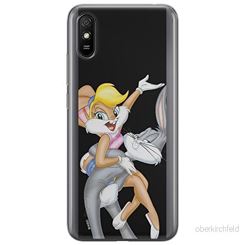 ERT GROUP mobiltelefonfodral för Xiaomi REDMI 9A originalt och officiellt licensierat Looney Tunes mönster Lola i Bugs 001 Vit anpassad till formen på mobiltelefonen, fodral tillverkad av TPU plast 5903040295748