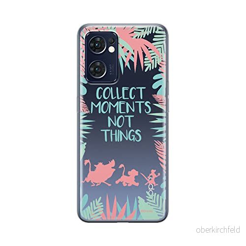 ERT GROUP mobiltelefonfodral för Oppo RENO 7 5G originalt och officiellt licensierat Disney mönster The Lion King 002 optimalt anpassad till formen på mobiltelefonen, gedeeltelijk transparant 5905511300890