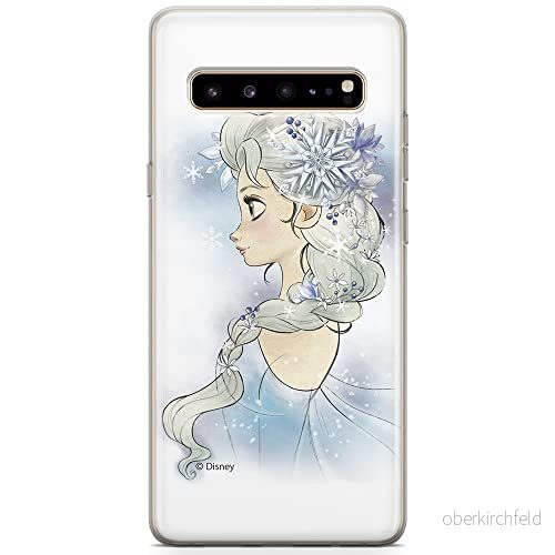 ERT GROUP Mobiltelefonskal för Samsung S10 5G original och officiellt licensierat Disney mönster Frozen 010 optimalt anpassat till mobiltelefonens form, TPU fodral 5904805498619