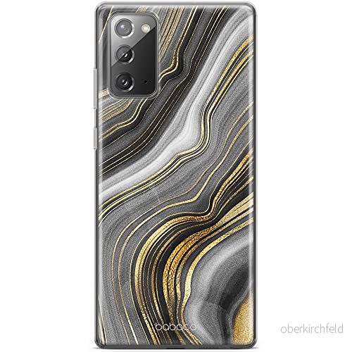 ERT GROUP mobiltelefonfodral för Samsung GALAXY NOTE 20 originalt och officiellt licensierat Babaco mönster Marble 010 optimalt anpassad till formen på mobiltelefonen, fodral tillverkad av TPU plast 5903040454404