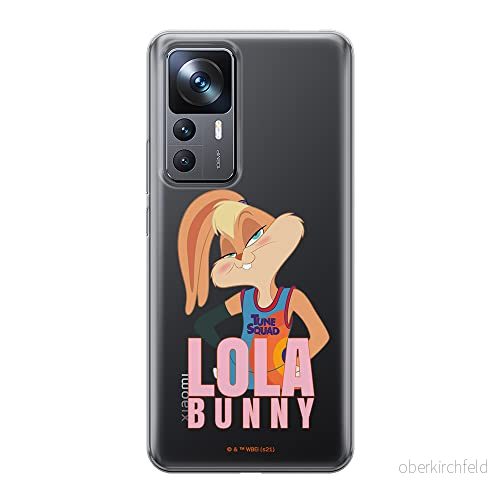 ERT GROUP mobiltelefonfodral för Xiaomi 12T/12T pro/K50 Ultra originalt och officiellt licensierat Looney Tunes mönster Space Jam 021 anpassad till formen på mobiltelefonen, gedeeltelijk transparant 5905511588052