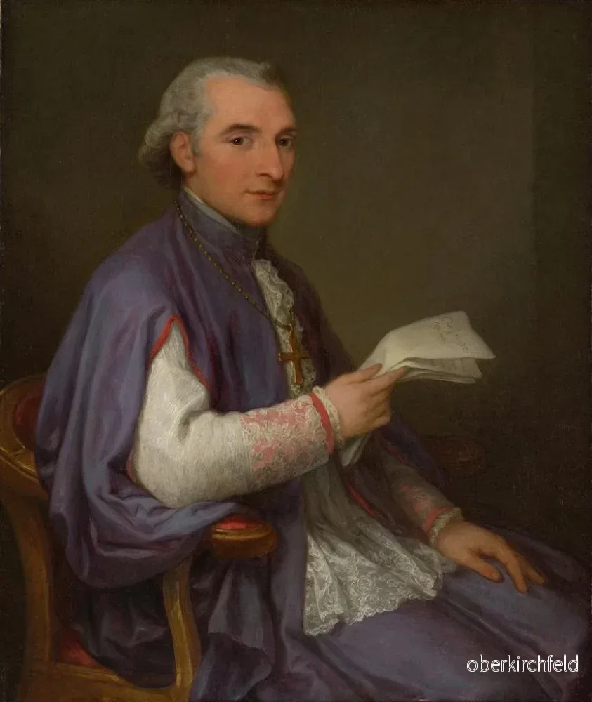 Målning Monseigneur Giuseppe Spina 1756-1828 - Angelica Kauffman | Konsttryck - Bild 2