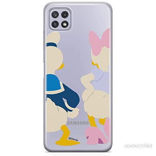 ERT GROUP mobiltelefonfodral för Samsung A22 5G originalt och officiellt licensierat Disney mönster Donald & Daisy 001 optimalt anpassad till formen på mobiltelefonen, gedeeltelijk transparant 5903932824513