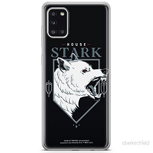 ERT GROUP mobiltelefonfodral för Samsung A31 originalt och officiellt licensierat Game od Thrones mönster of 007 anpassad till formen på mobiltelefonen, fodral tillverkad av TPU plast 5903932671674