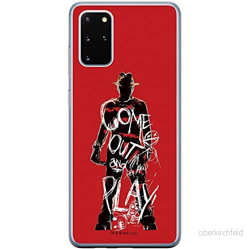 ERT GROUP mobiltelefonfodral för Samsung S20 PLUS / S11 originalt och officiellt licensierat Horror mönster Nightmare of Elm Street 006, fodral tillverkad av TPU plast 5905511083434