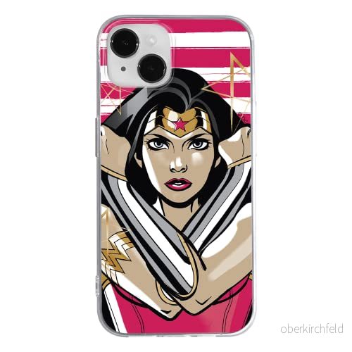 ERT GROUP mobiltelefonfodral för Apple Iphone 14 PLUS originalt och officiellt licensierat DC mönster Wonder Woman 003 optimalt anpassad till formen på mobiltelefonen, fodral tillverkad av TPU plast 5905131905598