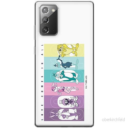 ERT GROUP mobiltelefonfodral för Samsung GALAXY NOTE 20 originalt och officiellt licensierat Looney Tunes mönster 015 optimalt anpassad till formen på mobiltelefonen, fodral tillverkad av TPU plast 5905511996628
