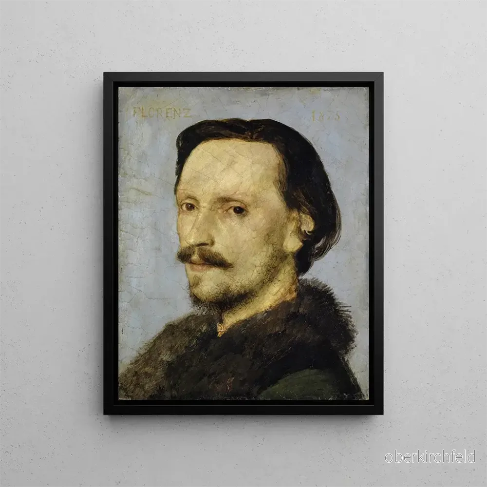 Målning Portrait of Adolf Bayersdorfer – Arnold Böcklin | Konsttryck Målning Portrait of Adolf Bayersdorfer – Arnold Böcklin | Konsttryck