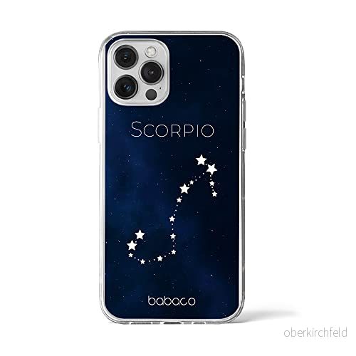 ERT GROUP mobiltelefonfodral för Apple Iphone 12 PRO MAX originalt och officiellt licensierat Babaco mönster Zodiac Constellation 008, fodral tillverkad av TPU plast 5903932196955