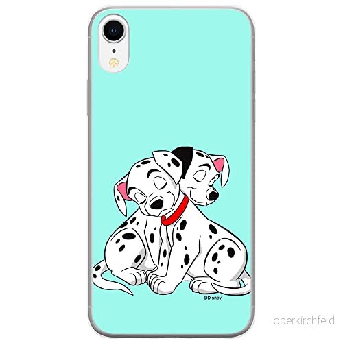 ERT GROUP mobiltelefonfodral för Iphone XR originalt och officiellt licensierat Disney mönster Dalmatians 005 optimalt anpassad till formen på mobiltelefonen, fodral tillverkad av TPU plast 5905131170903