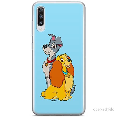 ERT GROUP mobiltelefonfodral för Samsung A70 originalt och officiellt licensierat Disney mönster Lady and the Tramp 003 optimalt anpassad till formen på mobiltelefonen, fodral tillverkad av TPU plast 5905131151759