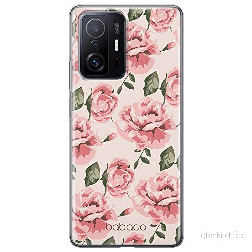 ERT GROUP mobiltelefonfodral för Xiaomi 11T 5G / PRO originalt och officiellt licensierat Babaco mönster Flowers 013 anpassad till formen på mobiltelefonen, fodral tillverkad av TPU plast 5904805559297